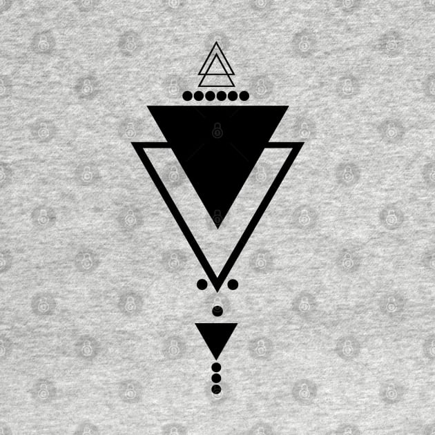 VECTORIAL TRIANGLE, TATTOO TRIANGLE by SAMUEL FORMAS